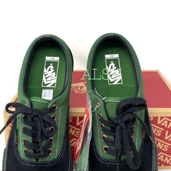 🎄 Christmas Special 🎄 VANS Era Pro Black Green Alpine Men’s Sneakers Size 11.5 - Picture 5 of 9